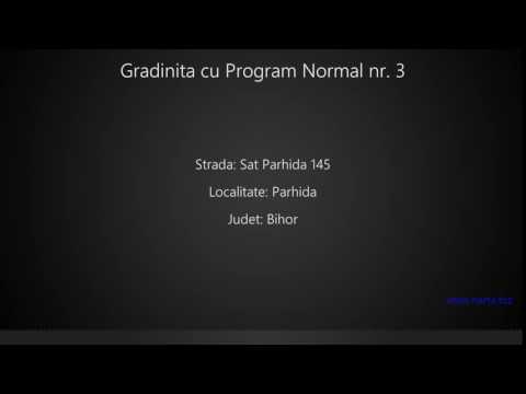 Gradinita cu Program Normal nr. 3 Parhida