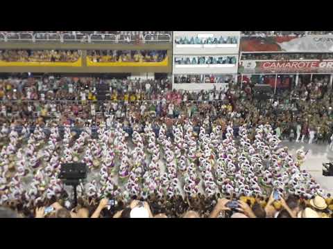 Bateria da Mangueira 2018 - 1° módulo