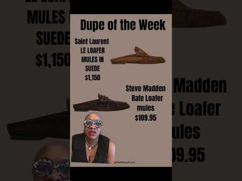 Dupe of the Week: The Mule I’m NOT Paying $1,100 For 👀 #shorts