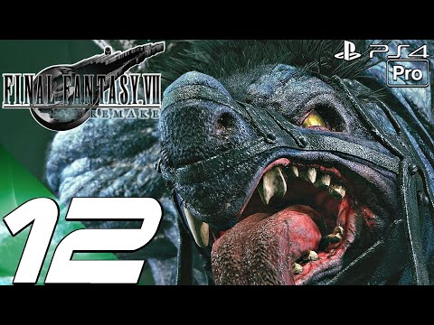 FINAL FANTASY VII REMAKE - Gameplay Walkthrough Part 12 - Sewers & Abzu Boss Fight (PS4 PRO) 100%