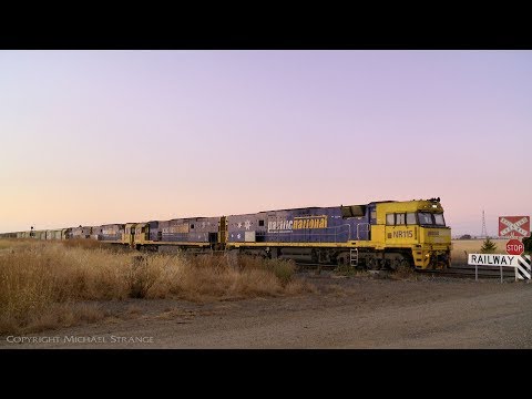 5PM5 Pacific National Freight - PoathTV Australian Trains & Railways