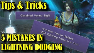 Final Fantasy X Tips & Tricks - 5 Mistakes You Make in Lightning Dodging