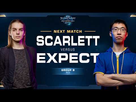 Scarlett vs. ExpecT - ZvT - WCS WINTER(世界盃聯賽 冬季賽) - 美洲區 - Ro.32 - Group B - 勝部資格戰A