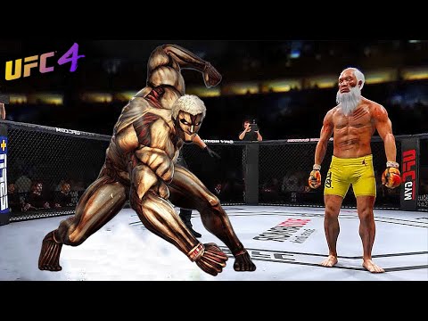 Old Bruce Lee vs. Armared Titan - EA Sports UFC 4
