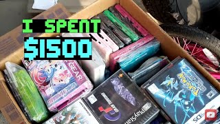 SO MANY GAMES!!! An awesome day of thrifting