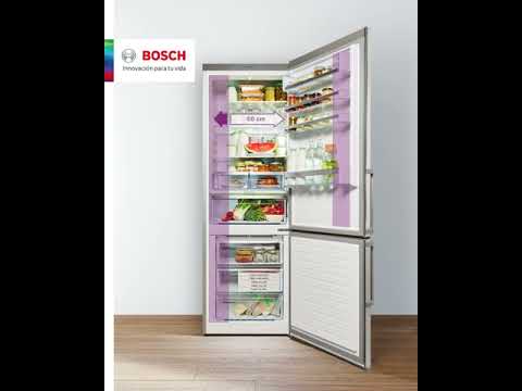 Frigoríficos XXL Bosch: 70 cm de ancho para tener mucho más espacio de almacenamiento