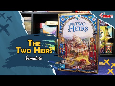 A kincsekért ásni kell | The Two Heirs társasjáték bemutató #hiddengem - :: DRAFT :: Társasjáték vlog