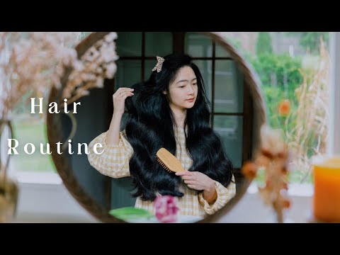 , title : '#95 My Complete Hair Care Routine for Healthy, Shiny Hair'