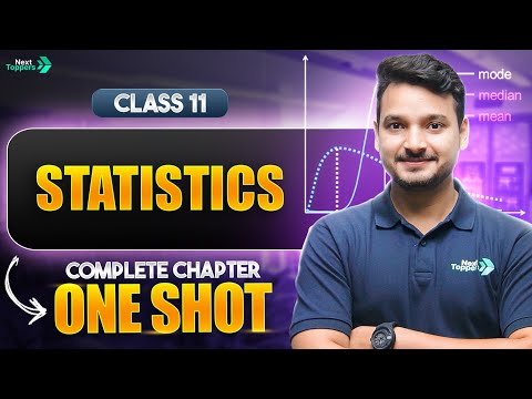 Statistics Class 11 | NCERT11th Maths Chapter-13 Revision | CBSE 2025-26 Exam
