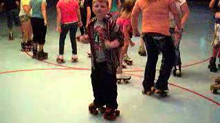 preview picture of video 'Bub Dancing. Roller Skating at Gibson Arena in New Castle Indiana. (Autism)'