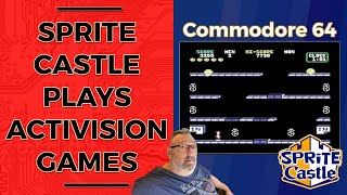 Sprite Castle Plays Activision Games (C64)