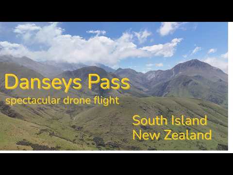 Danseys Pass, A Kiwi Icon by Drone.