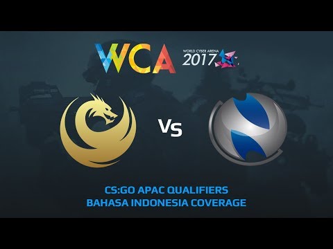 Recca Esports vs NSPR Gaming - WCA 2017 CS:GO APAC Qualifiers @wawamania