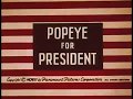 Popeye For President 1956