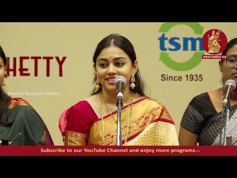 Music in perpetuity 2025-26 - Inauguration-"NAAMA PRABHAVAM"- Smt.SIVASRI SKANDAPRASAD &  Group