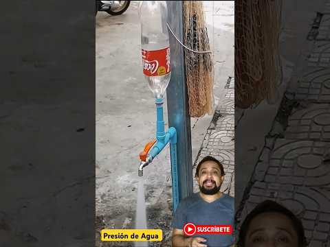 How to Increase Water Pressure in PVC Pipes with a Plastic Bottle #plumbing #water #pvc