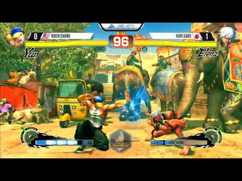 Hsien Chang (Yun) vs Sako (Elena) - EVO 2015 USF4 - 720p/60fps