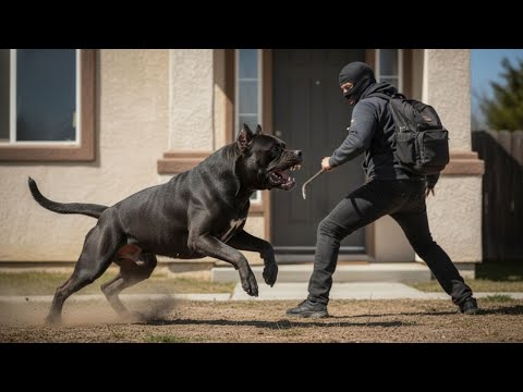 The Cane Corso is a NIGHTMARE for Intruders