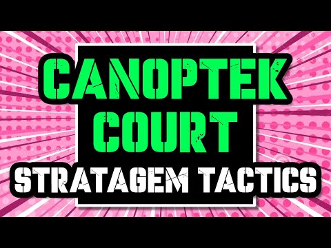 My Necron Canoptek Court Stratagem Tactics! - Warhammer 40k