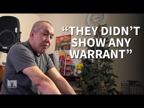 US citizen says ICE held him at gunpoint, led him outside in underwear