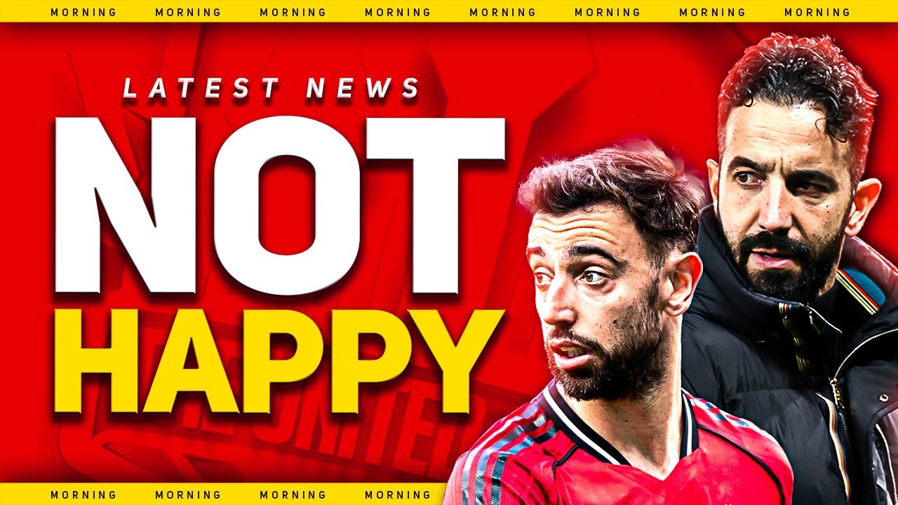 Amorim's TRANSFER Plea! Bruno FRUSTRATION! Man Utd News