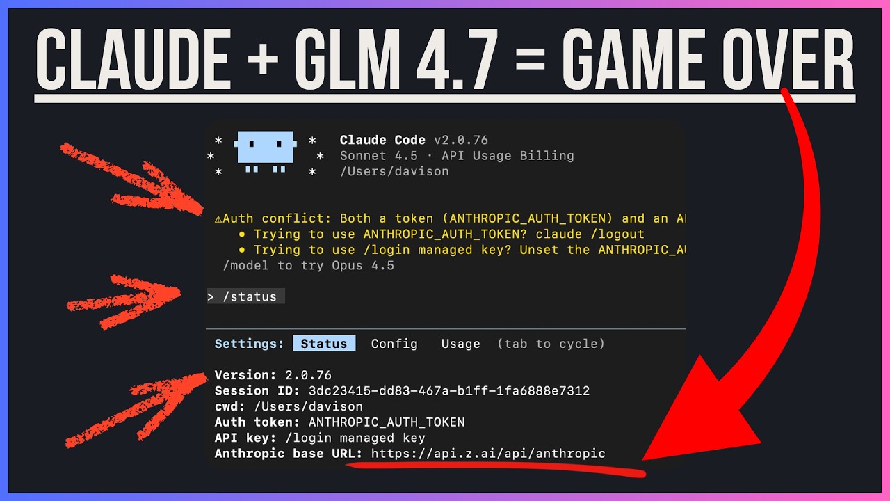 Claude Code + z.AI GLM 4.7 = INSANELY CHEAP CODING COMBO