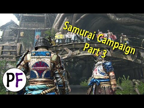 FOR HONOR Samurai Campaign Walkthrough Gameplay Part 3
