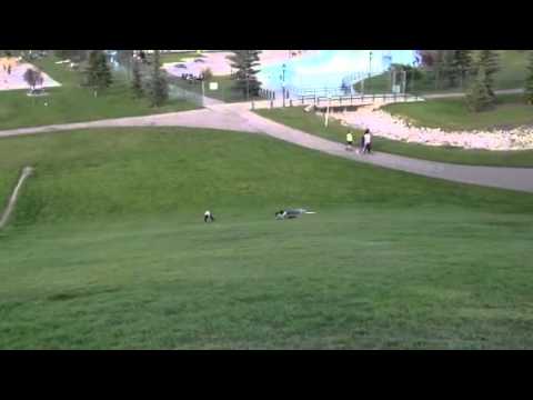 La Parc cu copii in Calgary- Cosmin din Bocsig