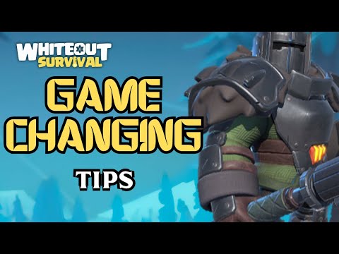 10 GAME CHANGING tips to Whiteout Survival