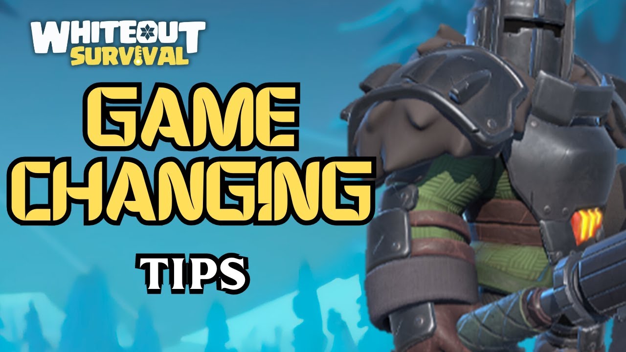 10 GAME CHANGING tips to Whiteout Survival