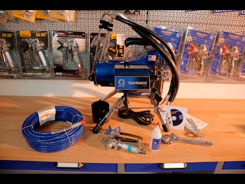 Graco ST Max 395 Airless Farbspritzgerät - Einführung zum Aufbau, zur Funktion und Anwendung