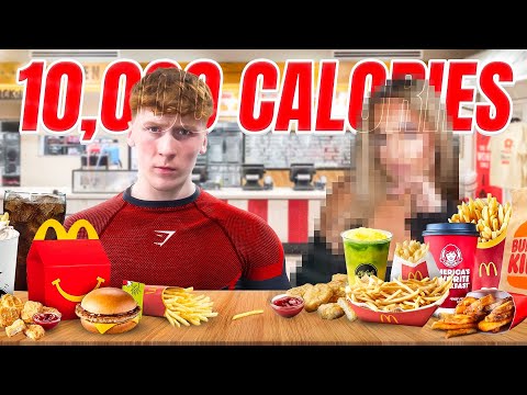 10,000 Calorie Challenge Ft. Girlfriend