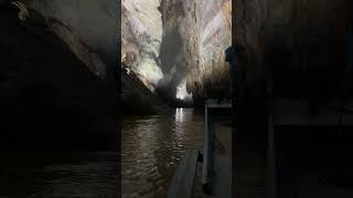 🚤 Phong Nha Cave Gate Marina: Navigating Tranquility in Nature's Gallery! #shorts #phongnha