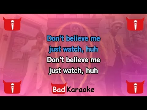 Bad Karaoke - Mark Ronson Feat. Bruno Mars - Uptown Funk