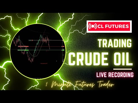 Watch Me How I Trade Crude Oil Futures - Step by Step My Entry Strategy Explained