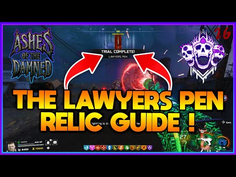 🔴LAWYERS PEN RELIC GUIDE - BO7 ZOMBIES CURSED MODE RELICS !!!🔴