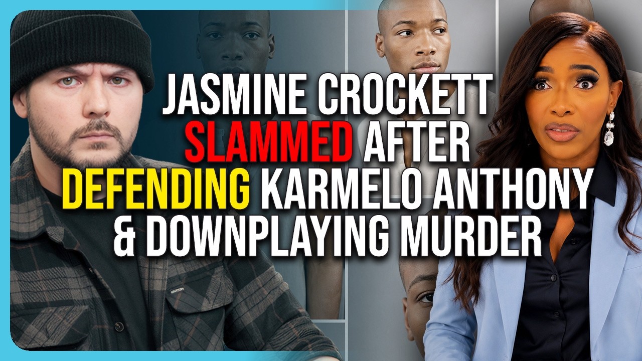 Jasmine Crockett SLAMMED After DEFENDING Karmelo Anthony & Downplaying Brutal Murder