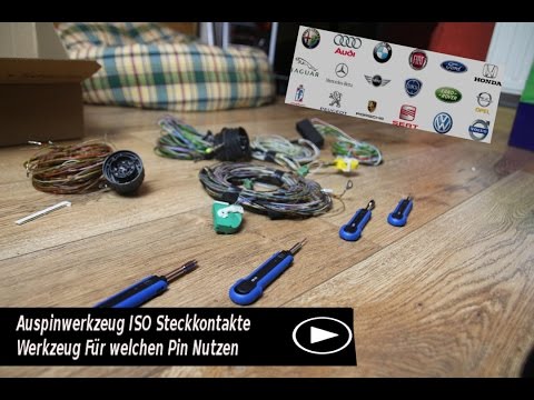 Pin removal tool ISO connectors tool For which pin use