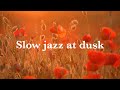 【Free Music BGM for Work】Slow jazz at dusk【Music generation AI】
