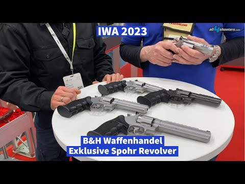 IWA 2023: B&H Waffenhandel mit exklusiven Spohr Revolvern
