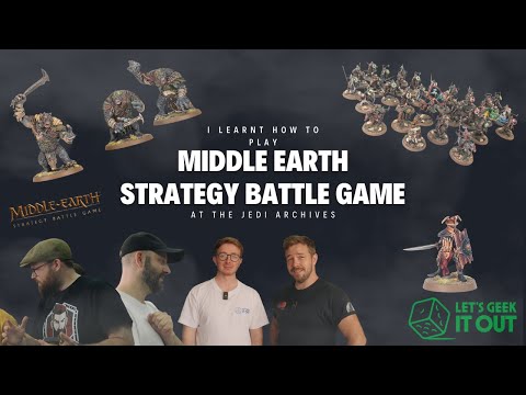 I Learnt How to Play - Middle Earth Strategy Battle Game!