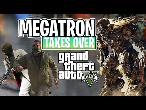 Megatron Plays GTA 5 in Hindi