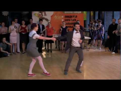 TantsClass Cup 2012 Lindy B Class Finals Slow Round - Nadezhda Makarova and Pavel Fedyunin