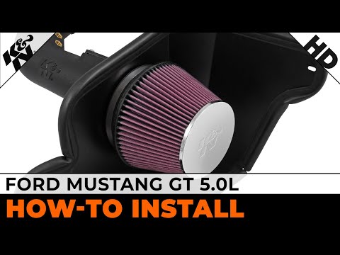 Ford Mustang GT 5.0L [#63-2590] Air Intake Installation