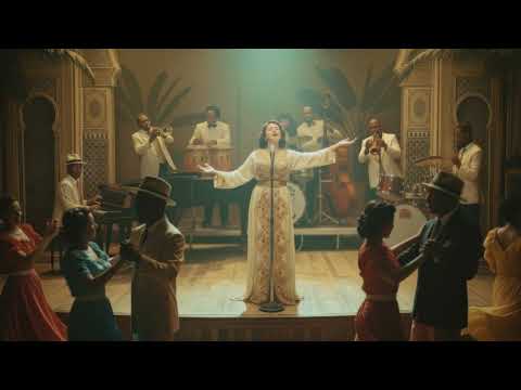 Hajja Al Hamdaouia - Hazou bina laâlam – (Afro-Cuban Latin Swing big-band AI Revival)  | Neghma Dose