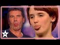 Kid With Attitude Shouts At Simon Cowell On Britain S Got Talent Kids Got Talent