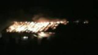 preview picture of video 'Největší požár na Halenkově'