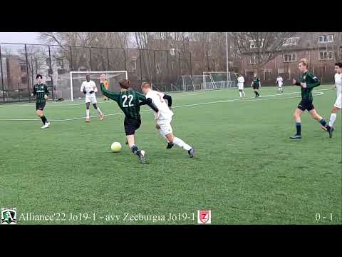 sv Alliance '22 Jo19-1 - avv Zeeburgia Jo19-1 zondag (0-1) 6-1