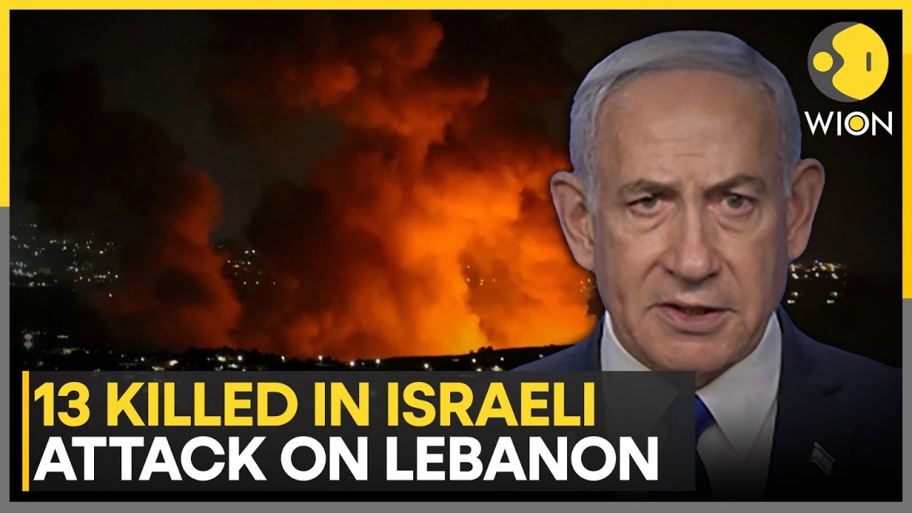 Israel-Lebanon Conflict: Israeli Army Releases Footage of Strikes Over Southern Lebanon | WION