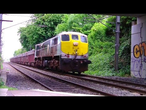 Class 071 Locomotive 074 on Tara Mines - Portmarnock Station